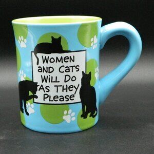 Laurie Veasey Women and Cats, Men and Dogs Coffee Mug, by Our Name is Mud